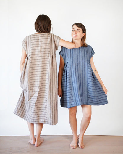 Collage Gather Dress PDF Pattern - Matchy Matchy Sewing Club - Simplifi Fabric