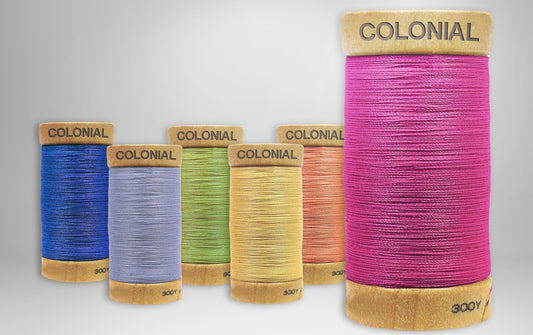 Colonial 100% Organic Cotton Thread - various colors - Simplifi Fabric