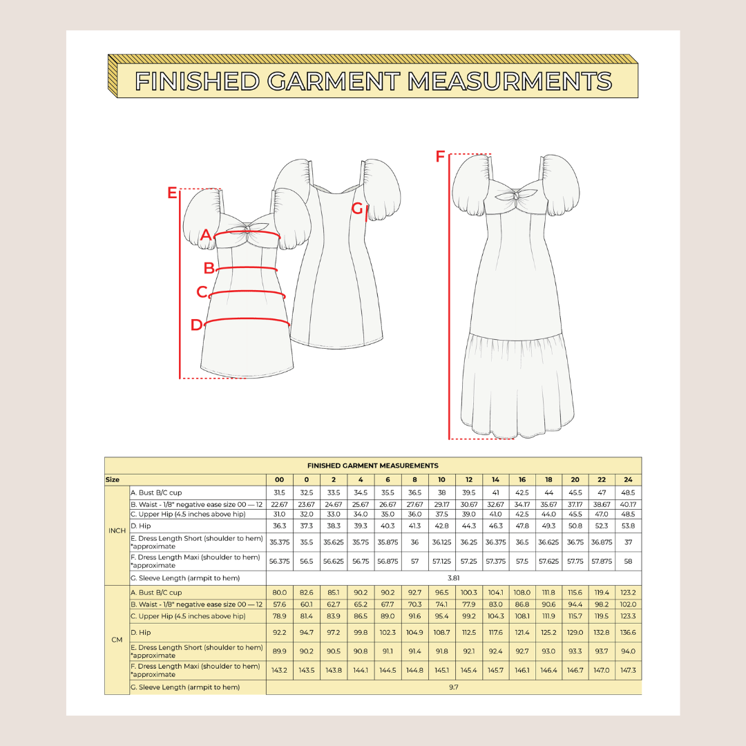 Confetti Frock PDF Pattern - Lydia Naomi - Simplifi Fabric