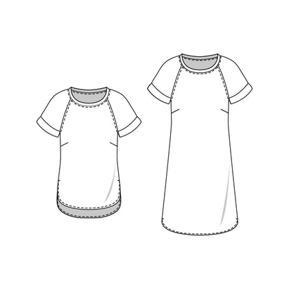 Coram Top & Dress Pattern - Allie Olson - Simplifi Fabric