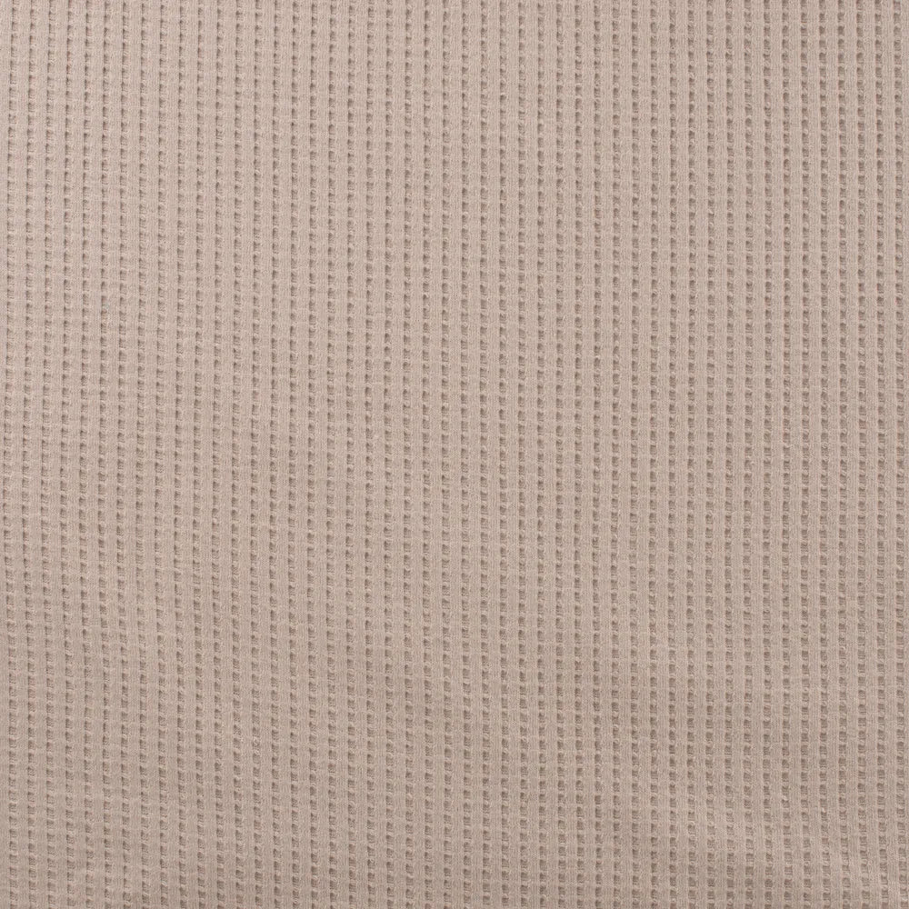 Cotton Waffle Tricot - European Import - Sand - Simplifi Fabric