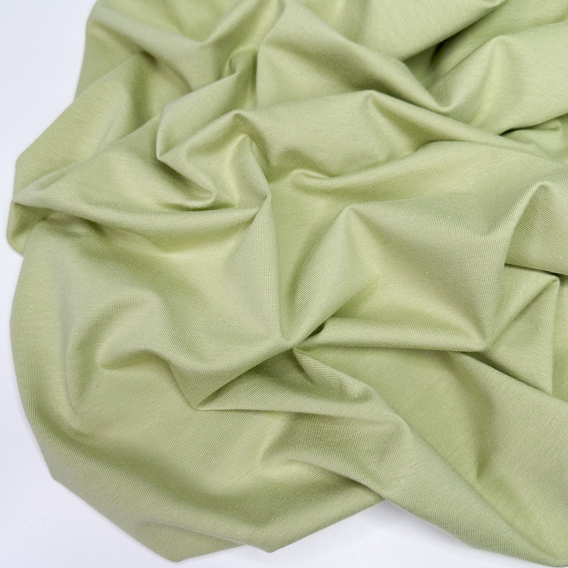 Cotton/TENCEL™ Modal Spandex Jersey - Kelp - Simplifi Fabric