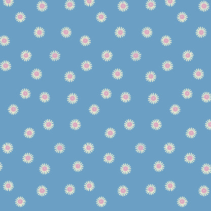 Dainty Daisy - Floral Frenzy - Samantha Johnson - Cloud 9 Fabrics - Poplin - Simplifi Fabric