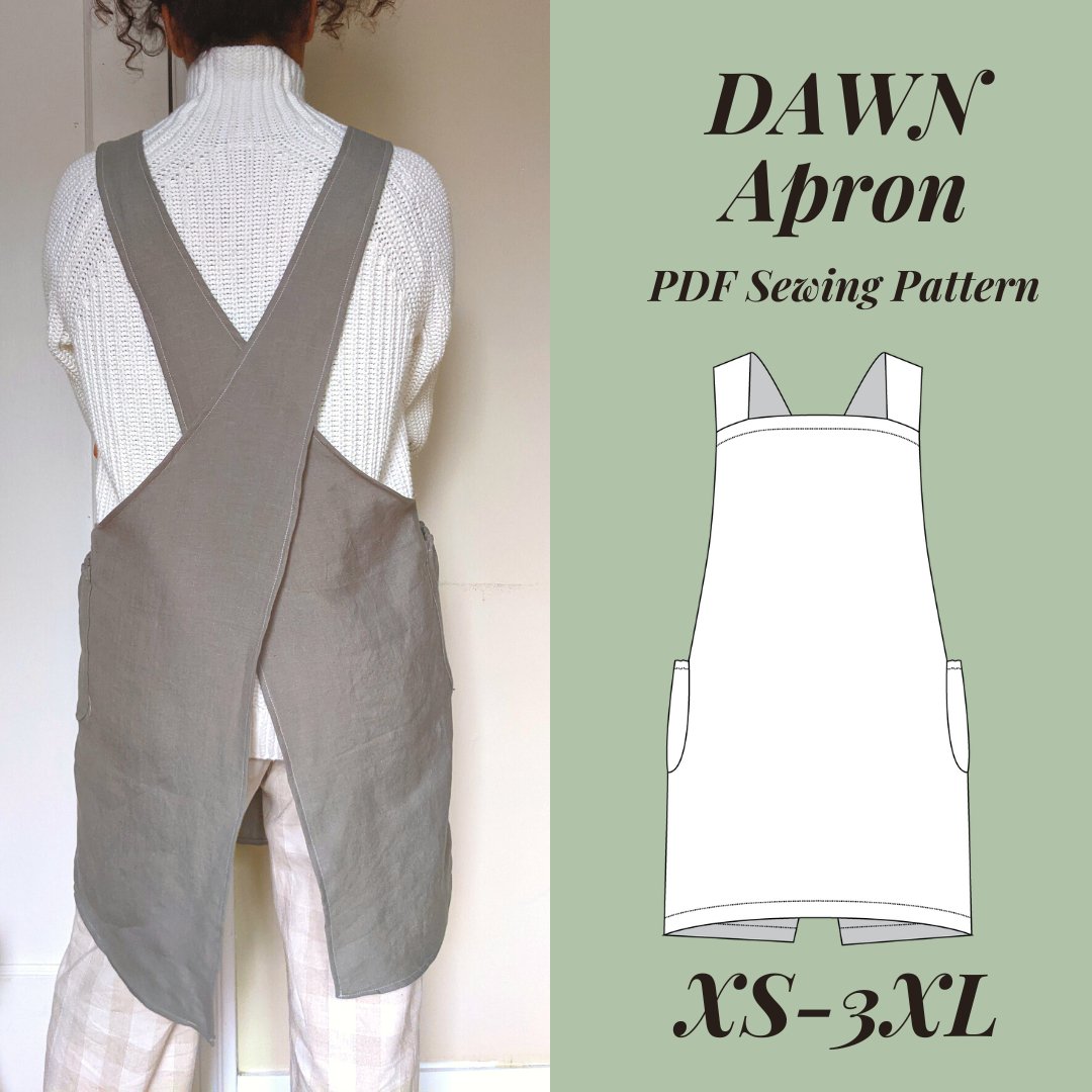 Dawn Apron PDF Pattern - Lydia Naomi - Simplifi Fabric