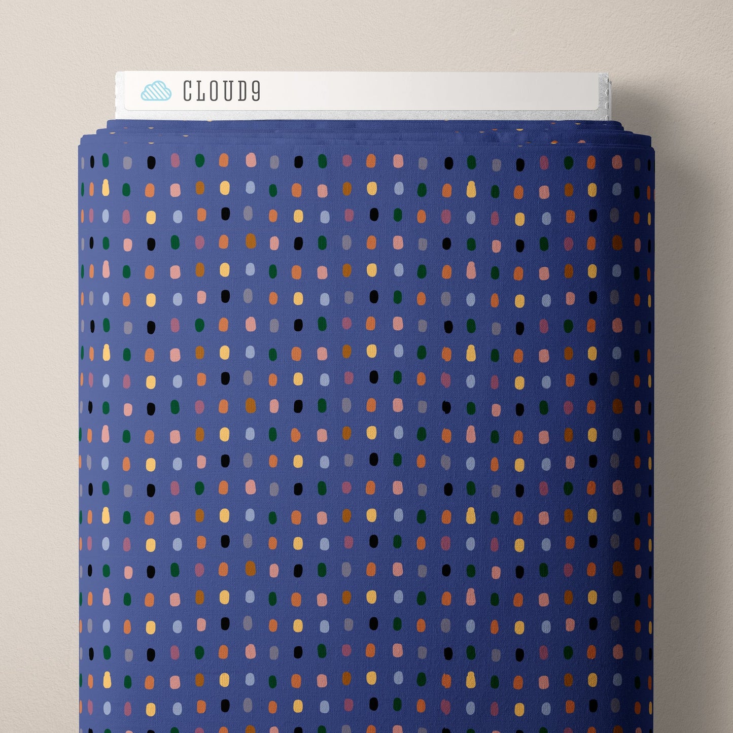 Dew Drops Dusk - Fern Grove - Leah Duncan - Cloud 9 Fabrics - Poplin - Simplifi Fabric