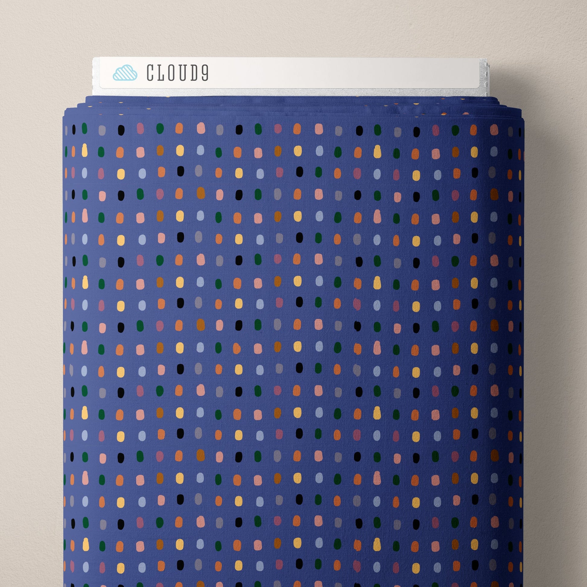 Dew Drops Dusk - Fern Grove - Leah Duncan - Cloud 9 Fabrics - Poplin - Simplifi Fabric