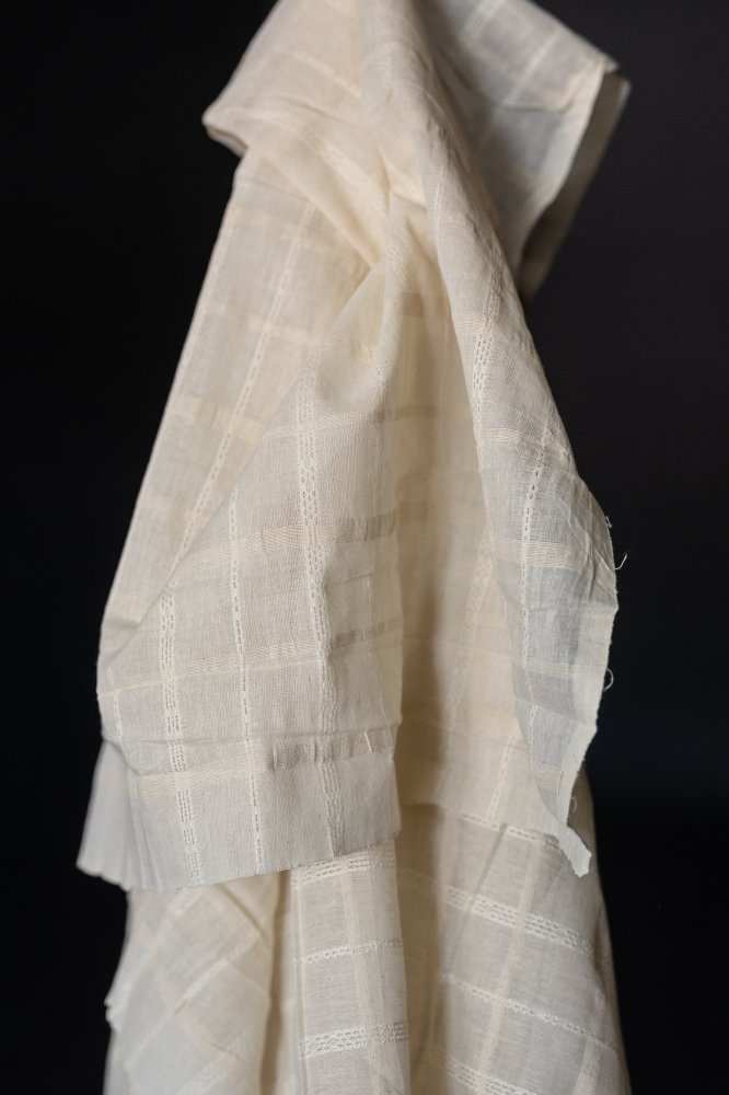 Diamond Check Natural Indian Cotton - Merchant & Mills - Simplifi Fabric
