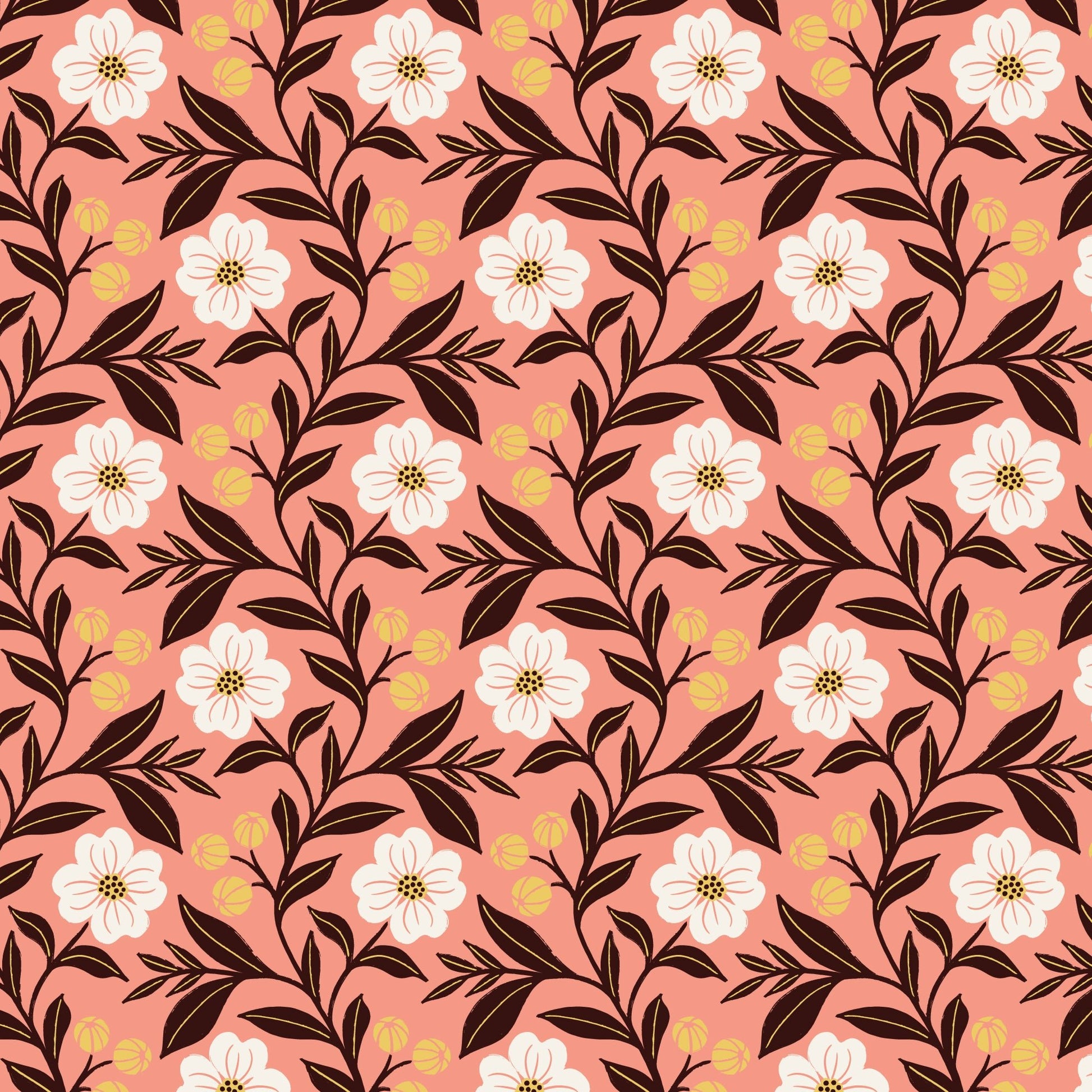 Dogwood - Honey Garden - Juliana Tipton - Cloud 9 Fabrics - Poplin - Simplifi Fabric