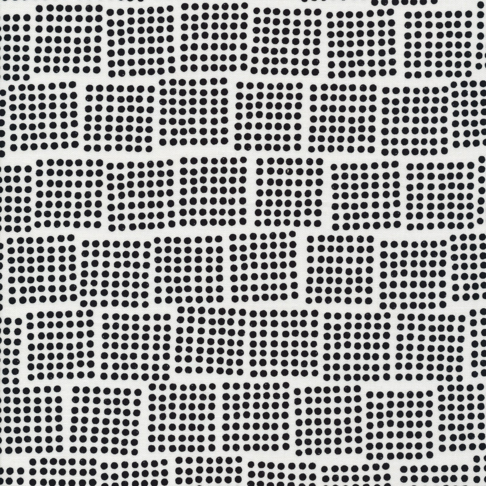 Domino - Black - Imprint - Eloise Renouf - Cloud 9 Fabrics - Poplin - Simplifi Fabric