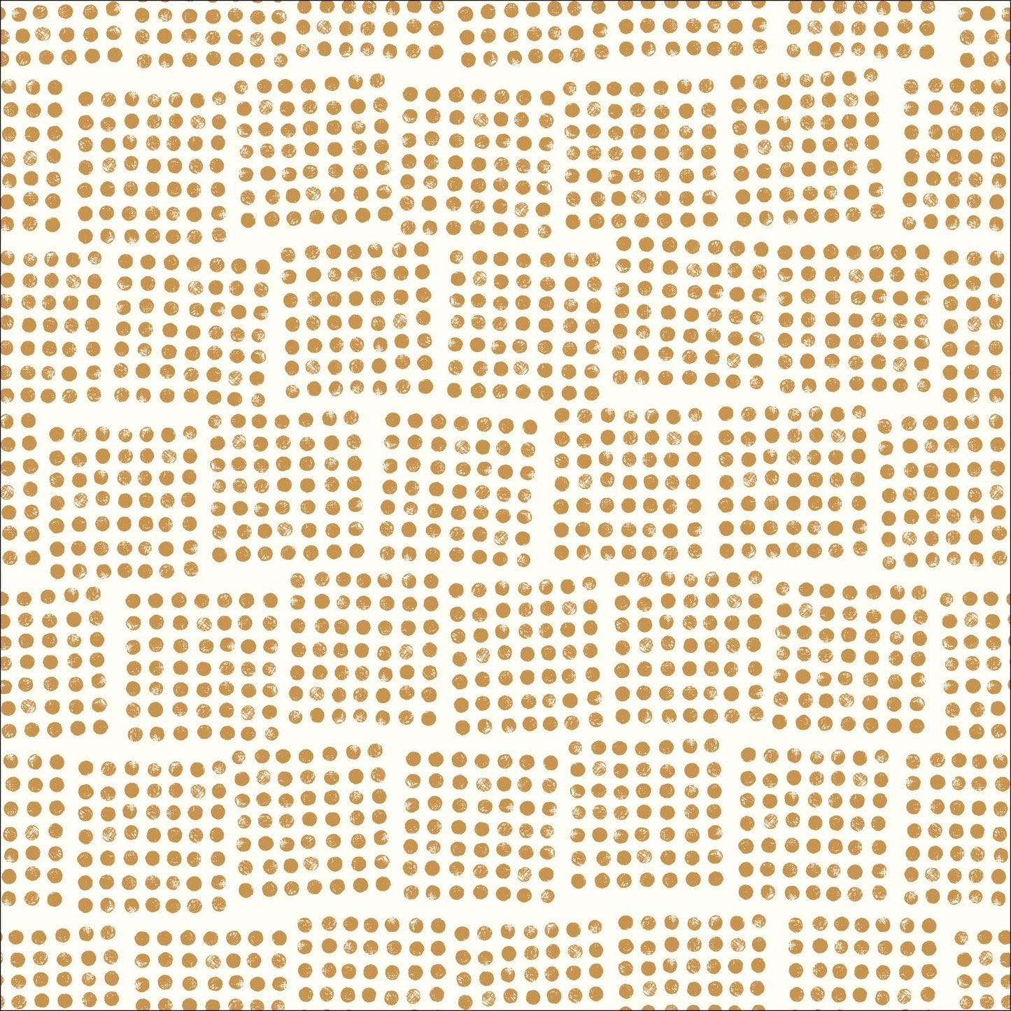 Domino - Gold - Imprint - Eloise Renouf - Cloud 9 Fabrics - Poplin - Simplifi Fabric