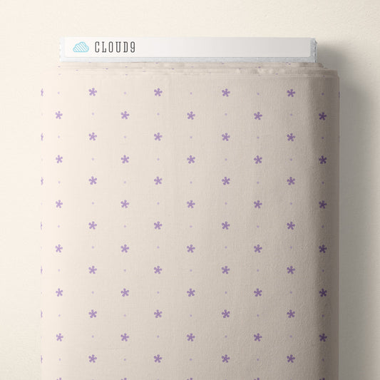 Dottie - Salt - Retro Meadow - Sophie Rowe - Cloud 9 Fabrics - Poplin - Simplifi Fabric