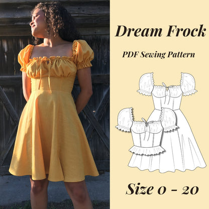 Dream Frock PDF Pattern - Lydia Naomi - Simplifi Fabric