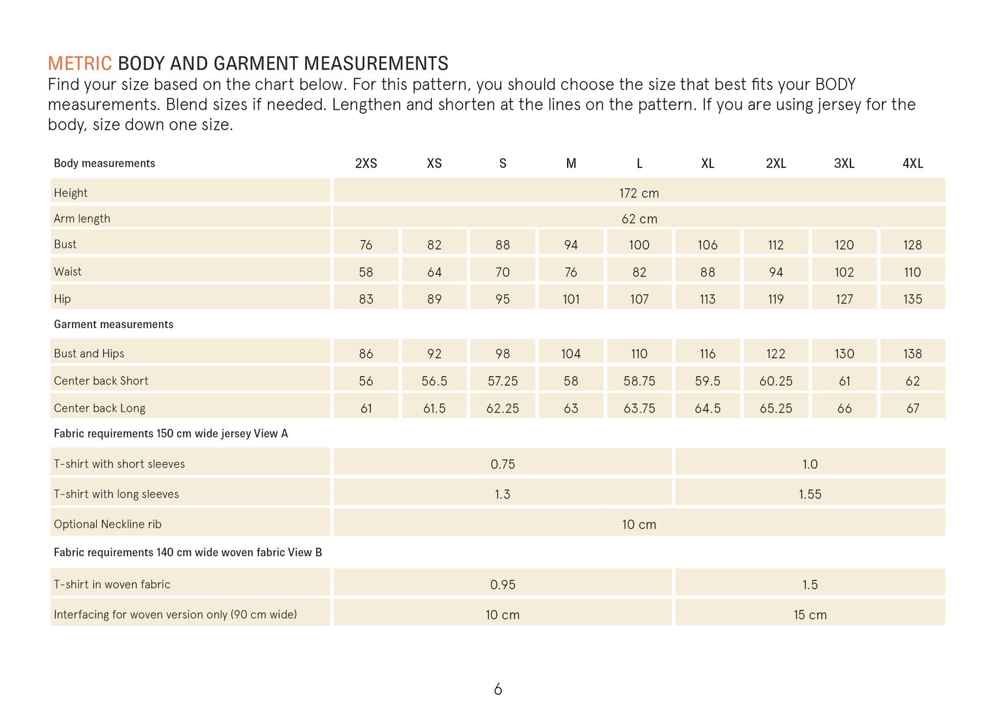 Easy T-Shirt Paper Pattern - Wardrobe by Me - Simplifi Fabric