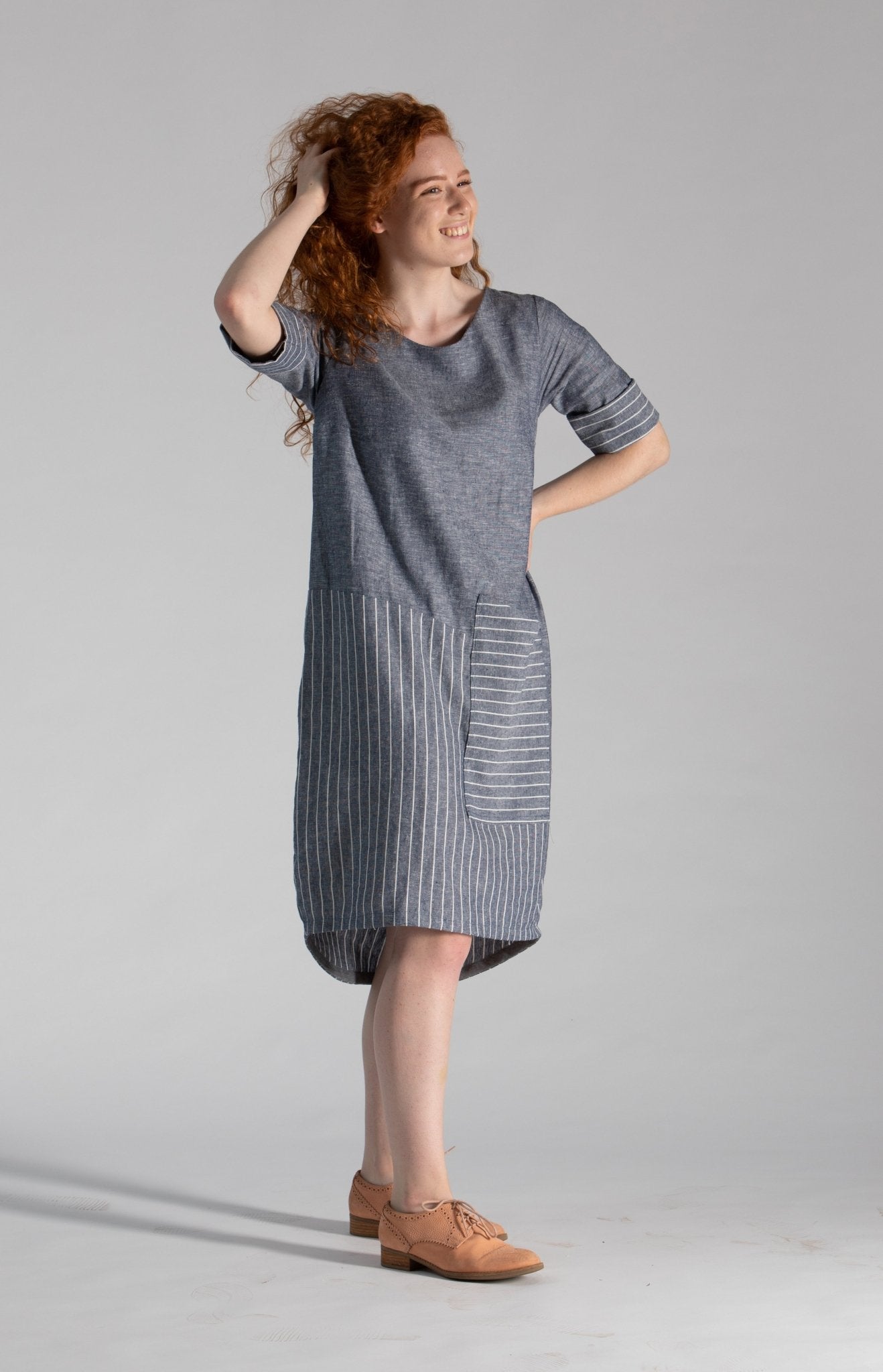 Eclipse Dress - Paper Sewing Pattern - Sew Different - Simplifi Fabric