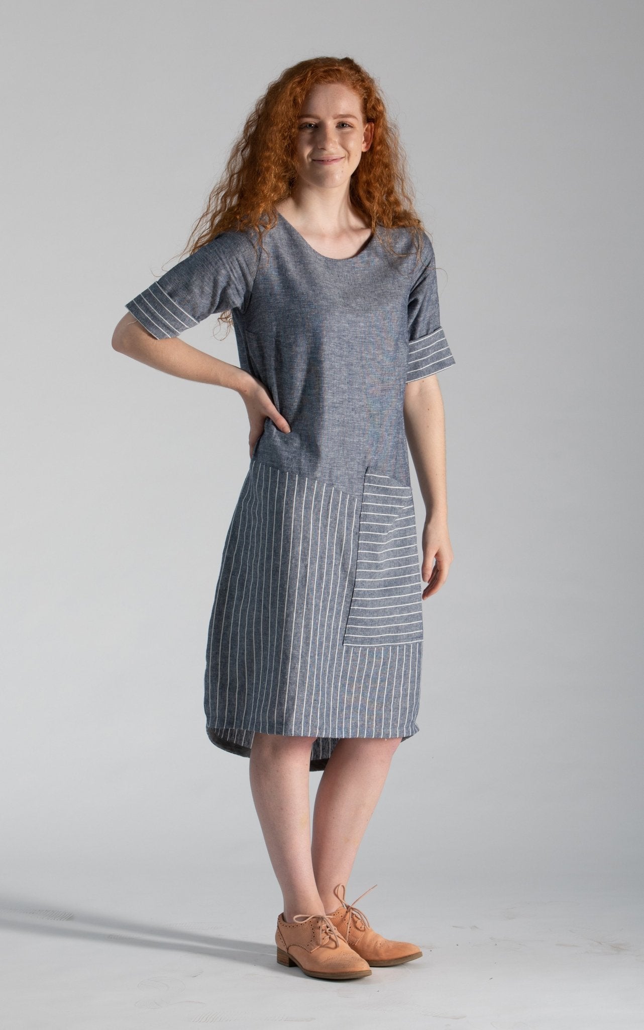 Eclipse Dress - Paper Sewing Pattern - Sew Different - Simplifi Fabric