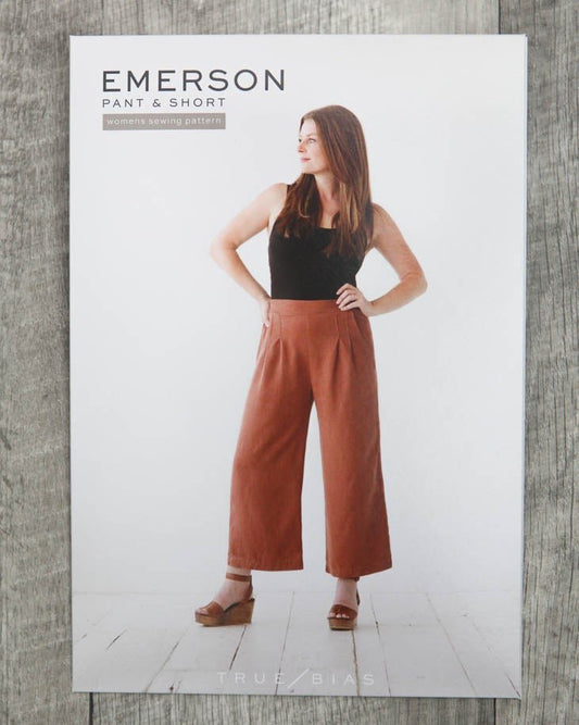 Emerson Pant & Short Sewing Pattern - True Bias - Simplifi Fabric