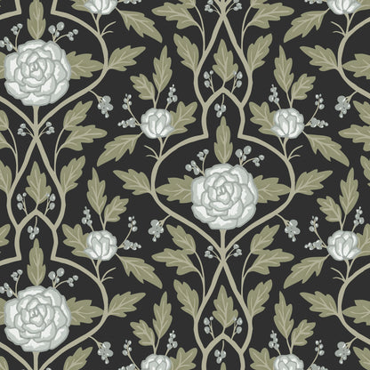 Evening Arbor - Ebony - Twilight Reverie - Lisee Ree Designs - Cloud 9 Fabrics - Poplin - Simplifi Fabric