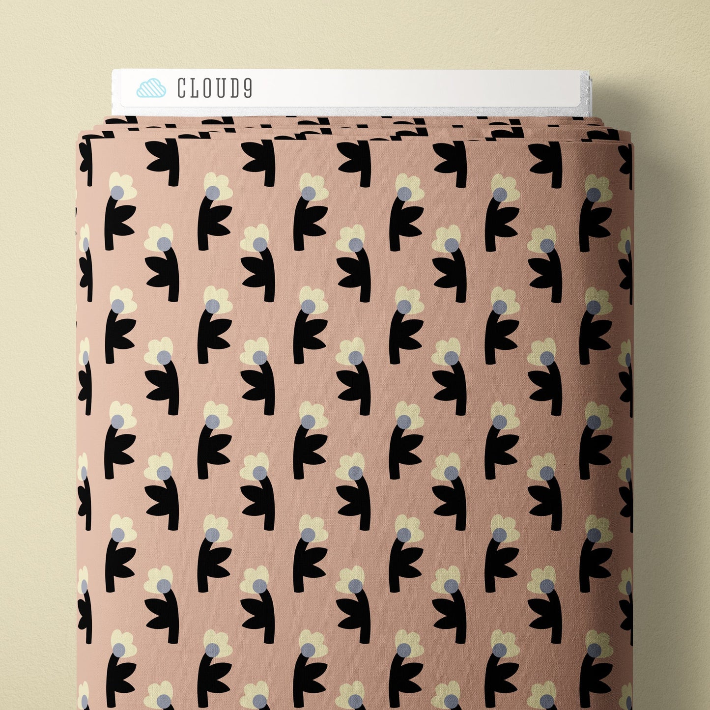 Evening Bloom - Dusty Rose - Firefly Moon - Leah Duncan - Cloud 9 Fabrics - Poplin - Simplifi Fabric