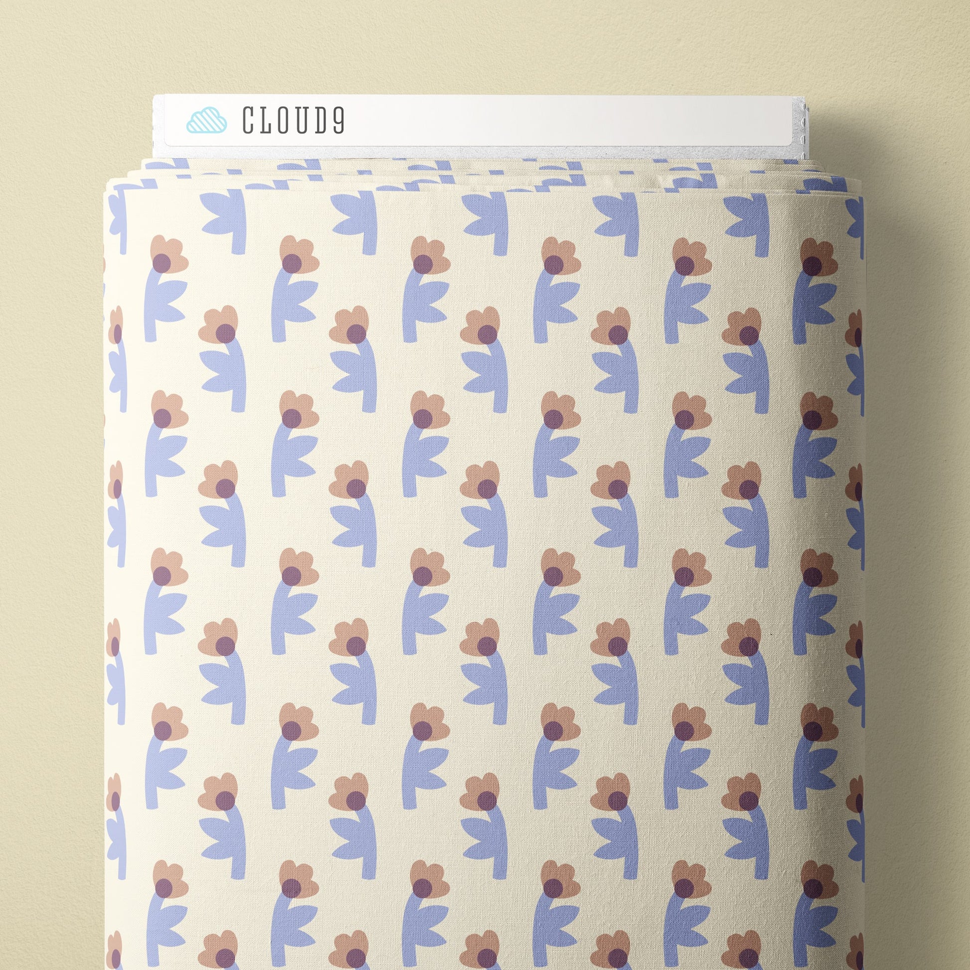 Evening Bloom - Ivory - Firefly Moon - Leah Duncan - Cloud 9 Fabrics - Poplin - Simplifi Fabric