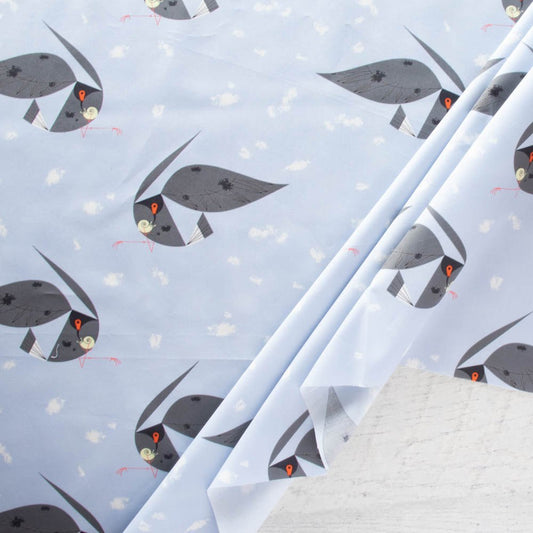 Everglade Kite - Charley Harper Vanishing Birds - Birch Fabrics - Poplin - Simplifi Fabric