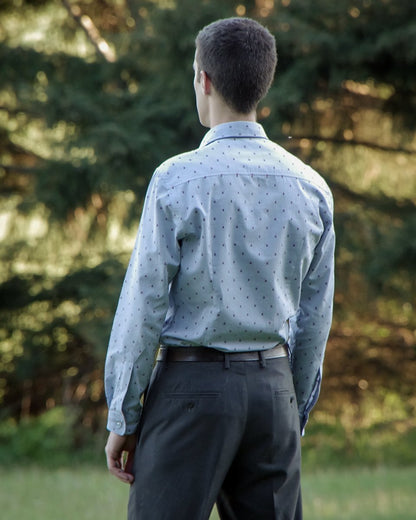 Fairfield Button - up Shirt Pattern - Thread Theory - Simplifi Fabric