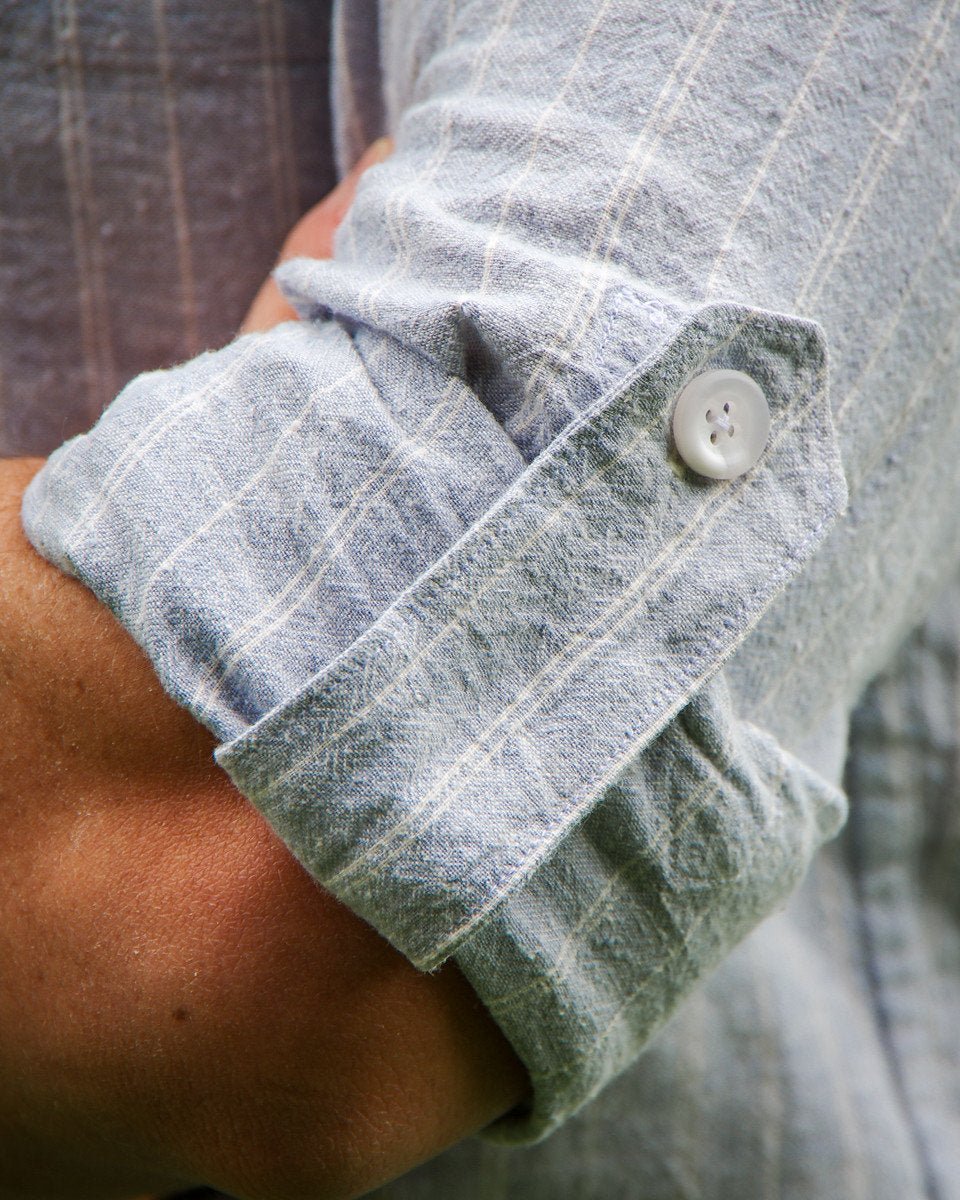 Fairfield Button - up Shirt Pattern - Thread Theory - Simplifi Fabric