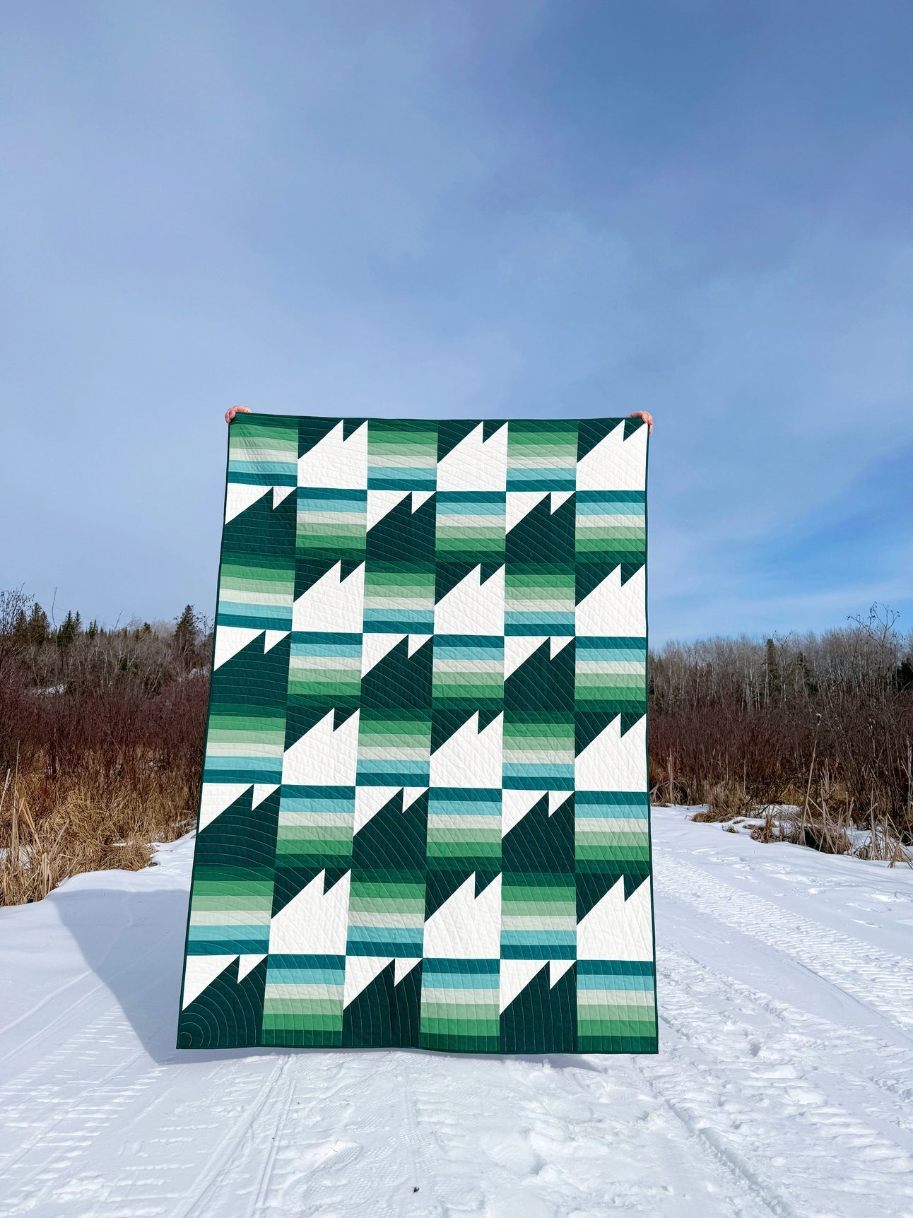 Falcon Ridge Paper Pattern - The Blanket Statement Quilt Co. - Simplifi Fabric