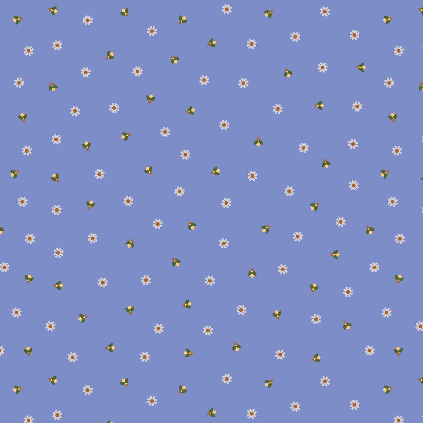 Firefly Twilight - Blue - Firefly Moon - Leah Duncan - Cloud 9 Fabrics - Poplin - Simplifi Fabric
