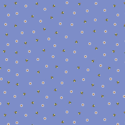 Firefly Twilight - Blue - Firefly Moon - Leah Duncan - Cloud 9 Fabrics - Poplin - Simplifi Fabric