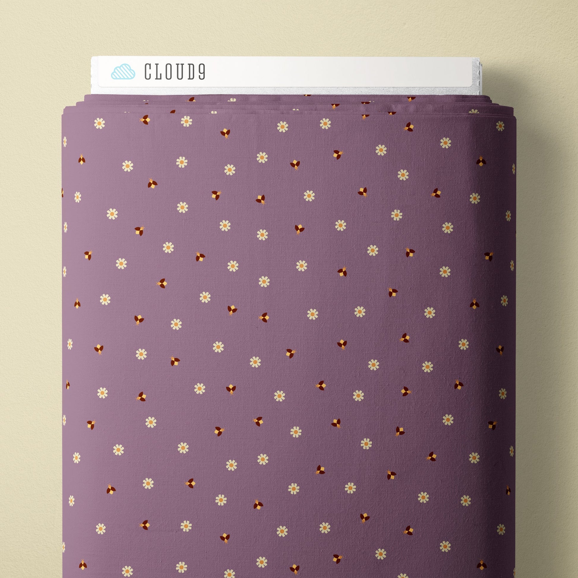 Firefly Twilight - Grape - Firefly Moon - Leah Duncan - Cloud 9 Fabrics - Poplin - Simplifi Fabric