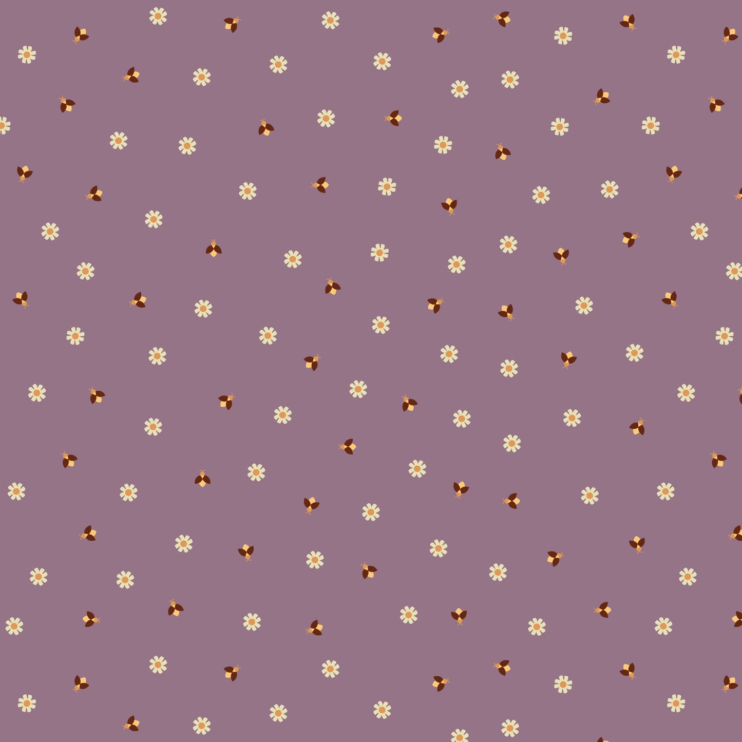 Firefly Twilight - Grape - Firefly Moon - Leah Duncan - Cloud 9 Fabrics - Poplin - Simplifi Fabric