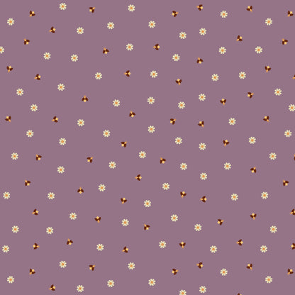 Firefly Twilight - Grape - Firefly Moon - Leah Duncan - Cloud 9 Fabrics - Poplin - Simplifi Fabric