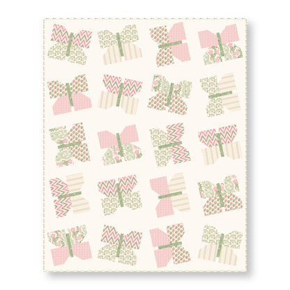 Flowering Lace - Blue - Summer Garden - House Of Haricot - Cloud 9 Fabrics - Poplin - Simplifi Fabric