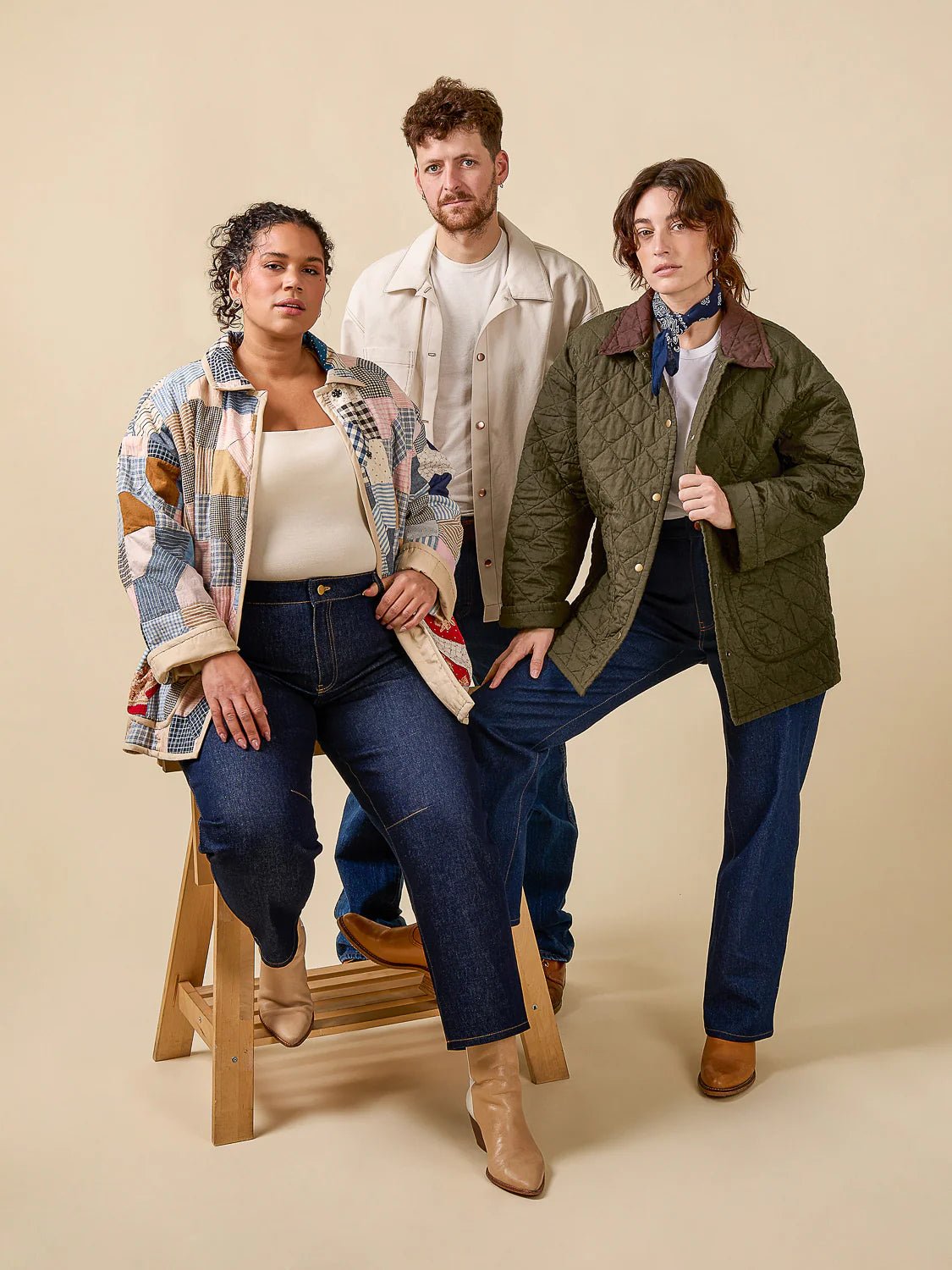 Fowler Barn Coat + Quilted Jacket Pattern - Closet Core Patterns - Simplifi Fabric