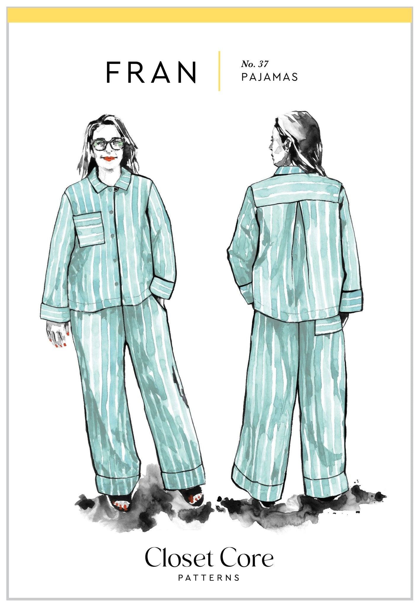 Fran Pajamas Pattern - Closet Core Patterns - Simplifi Fabric