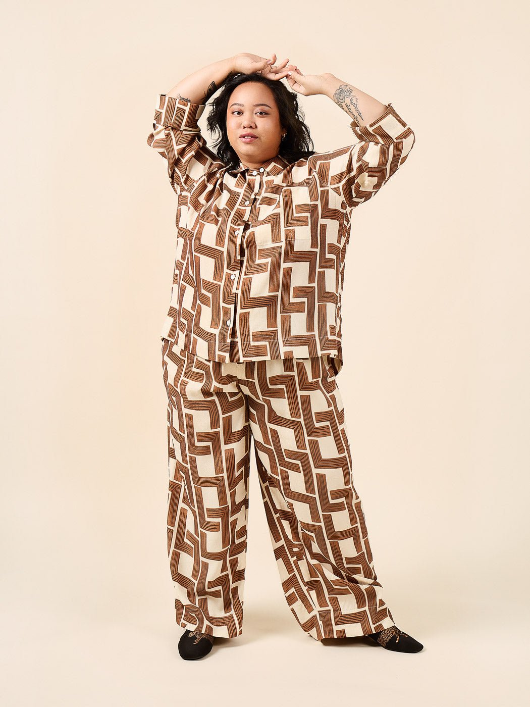 Fran Pajamas Pattern - Closet Core Patterns - Simplifi Fabric