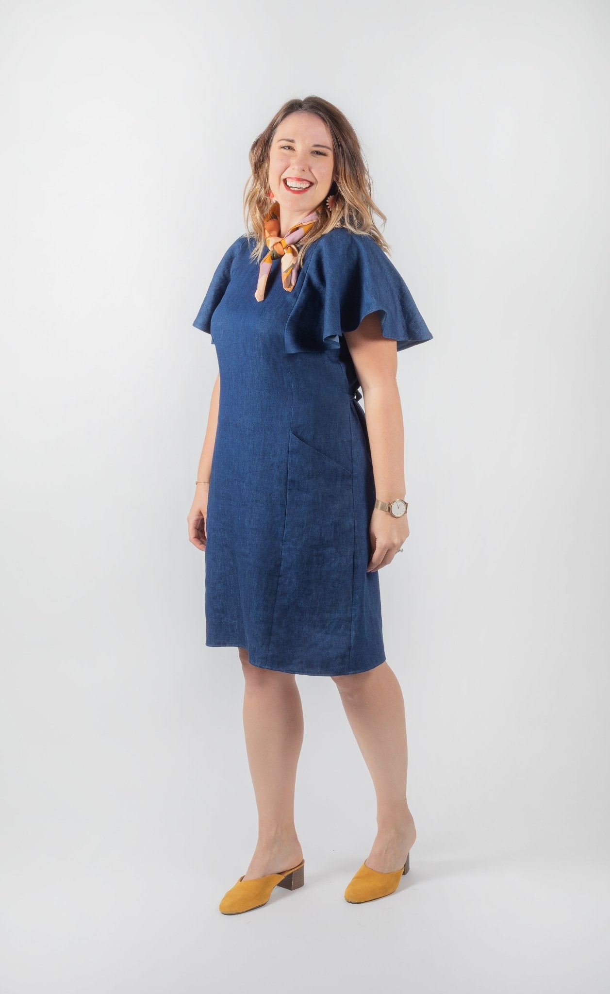 Frankie Shift Dress and Top - Paper Pattern - Sew to Grow - Simplifi Fabric