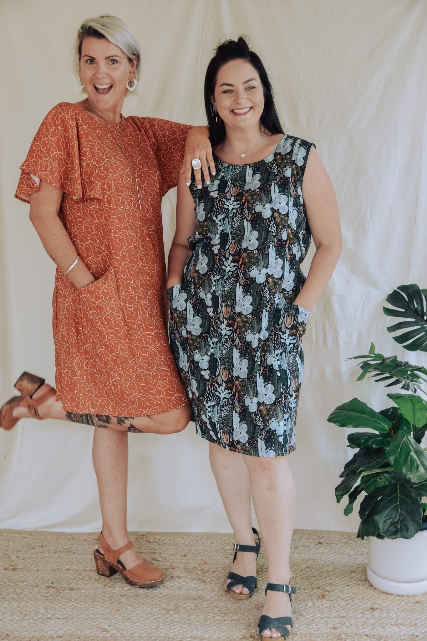 Frankie Shift Dress and Top - Paper Pattern - Sew to Grow - Simplifi Fabric