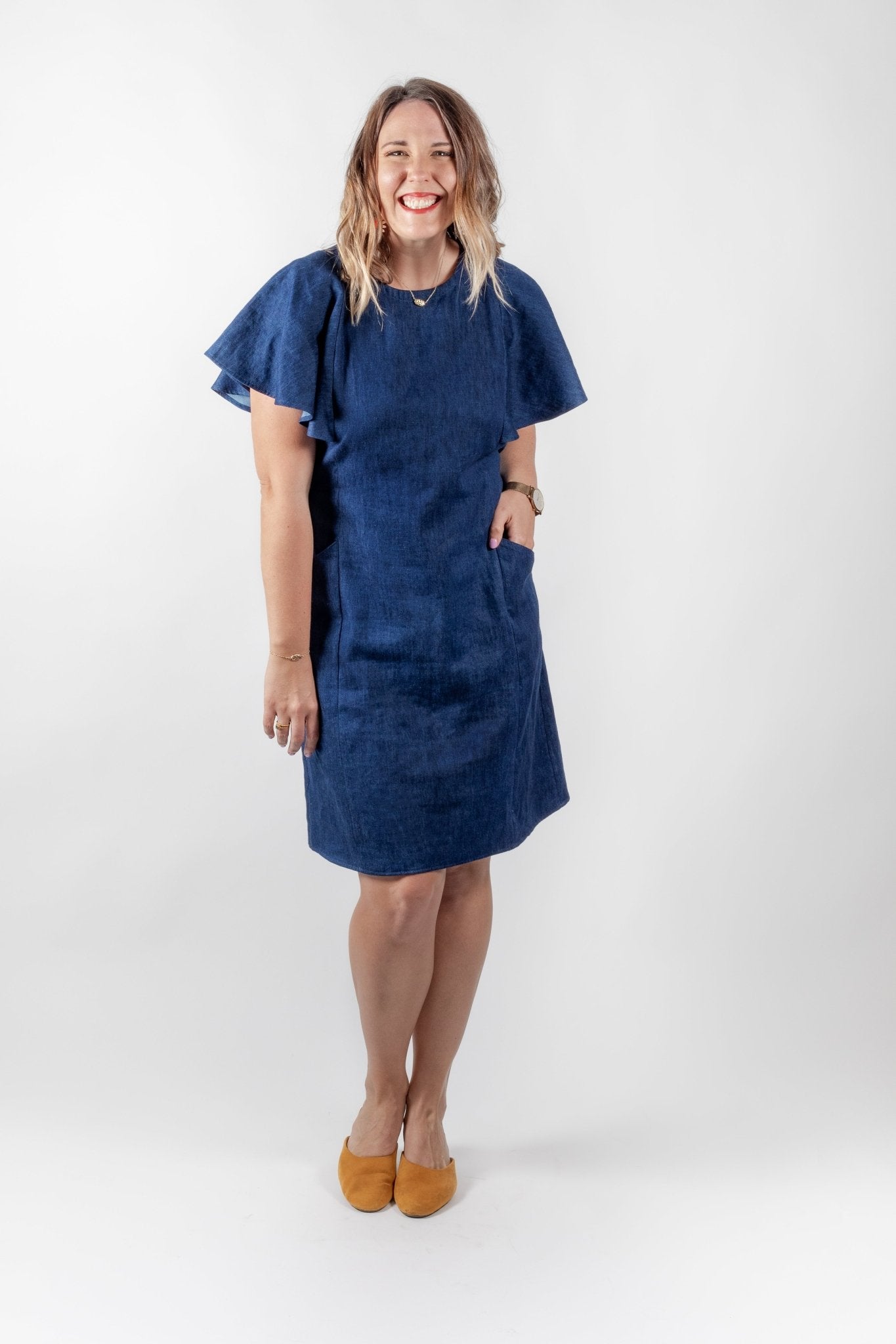 Frankie Shift Dress and Top - Paper Pattern - Sew to Grow - Simplifi Fabric