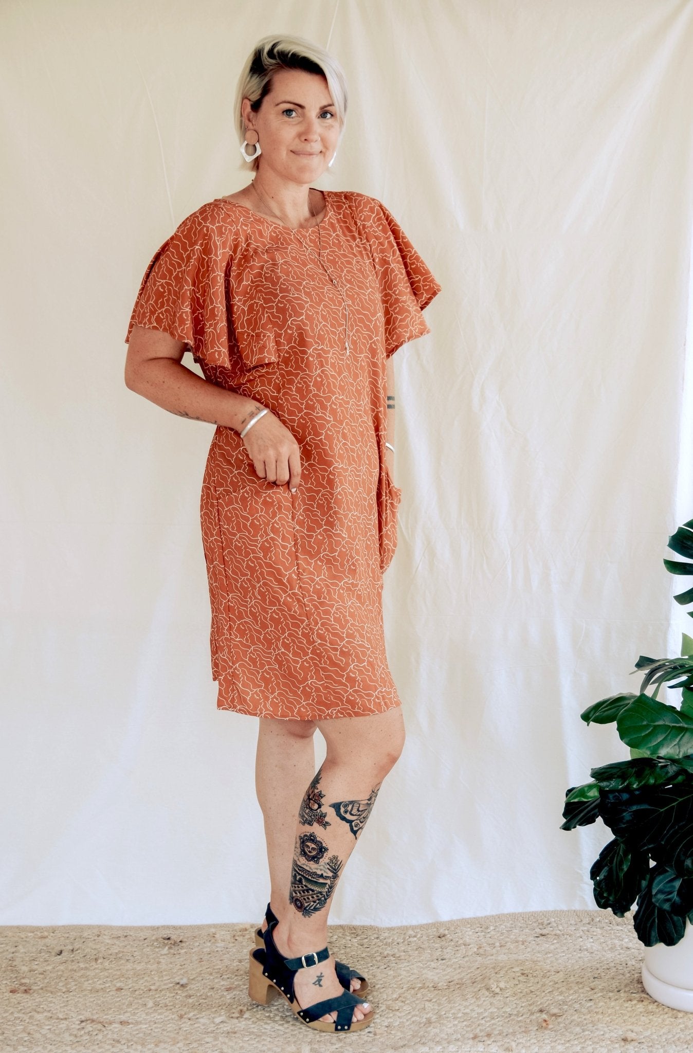 Frankie Shift Dress and Top - Paper Pattern - Sew to Grow - Simplifi Fabric