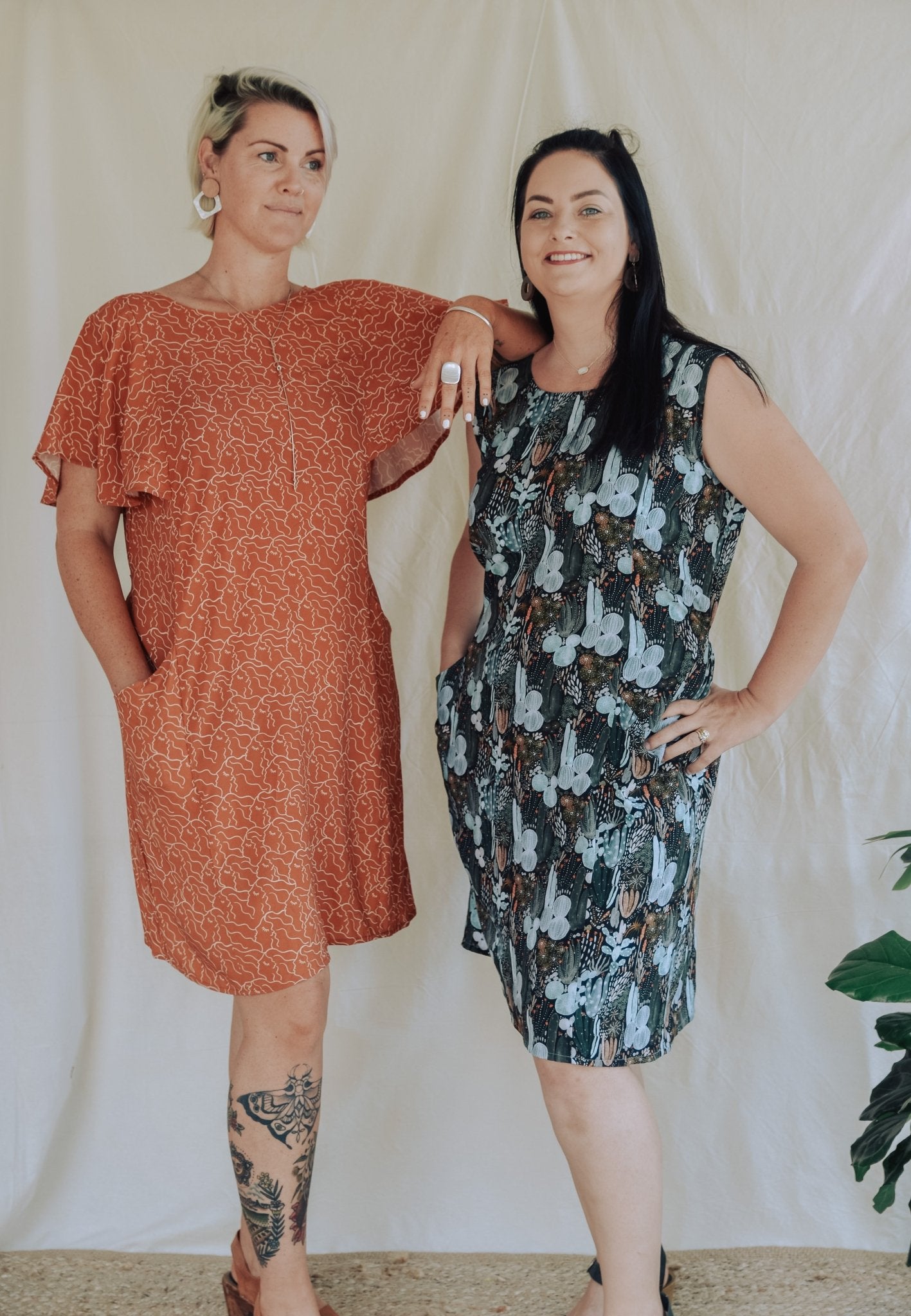 Frankie Shift Dress and Top - Paper Pattern - Sew to Grow - Simplifi Fabric