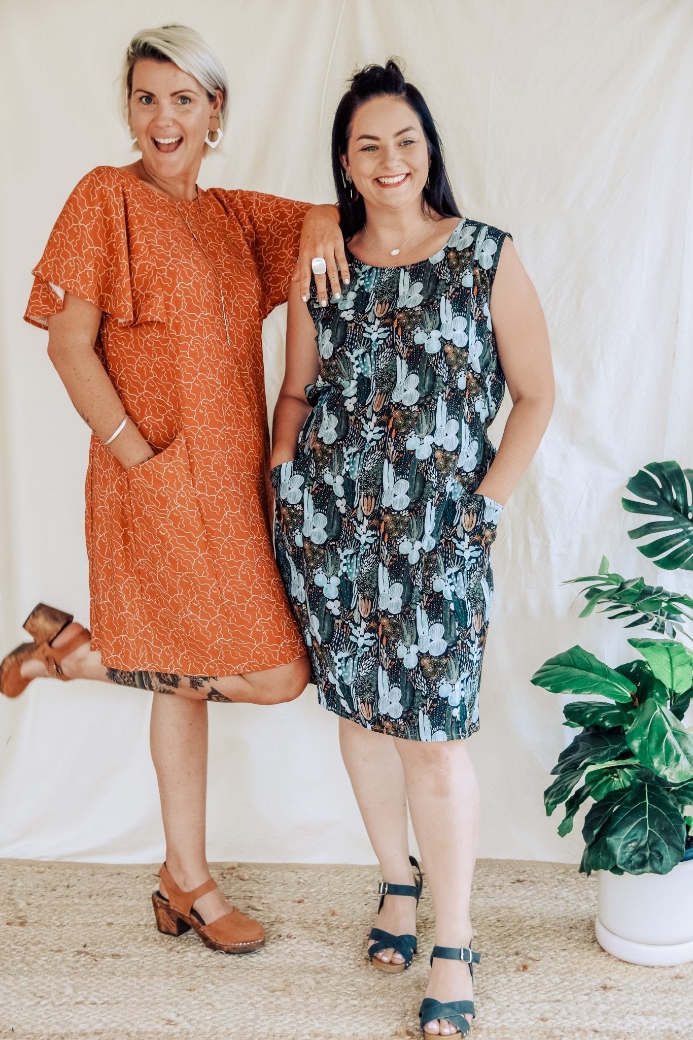 Frankie Shift Dress and Top - Paper Pattern - Sew to Grow - Simplifi Fabric