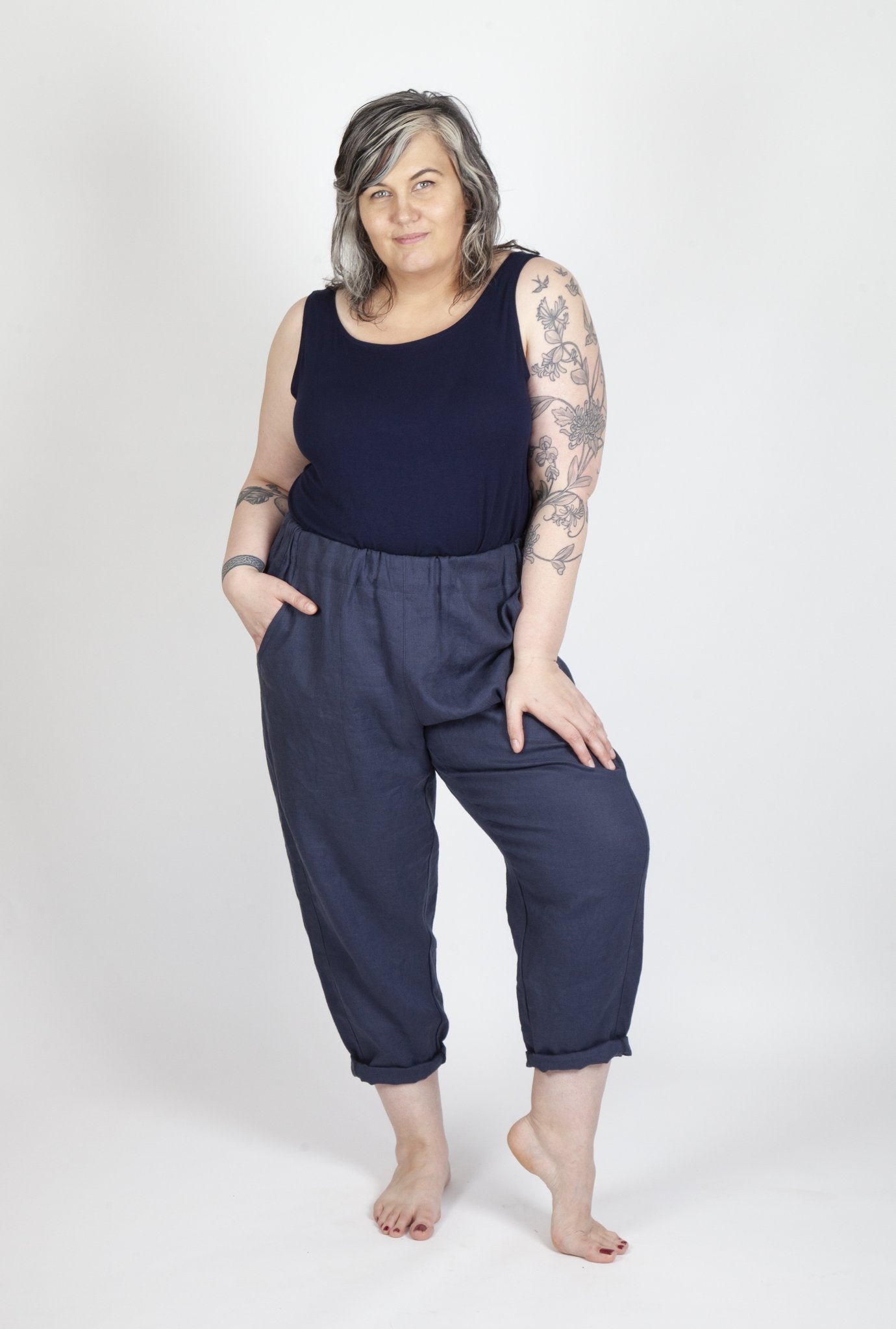 Free - Range Slacks Sewing Pattern - Sew House Seven - Simplifi Fabric