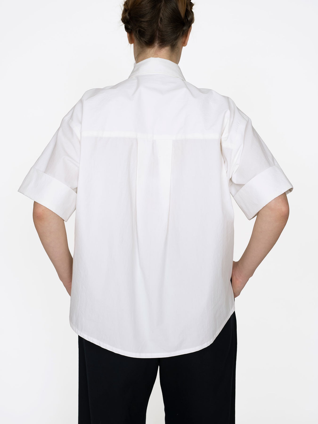 Front Pleat Shirt Pattern - The Assembly Line - Simplifi Fabric