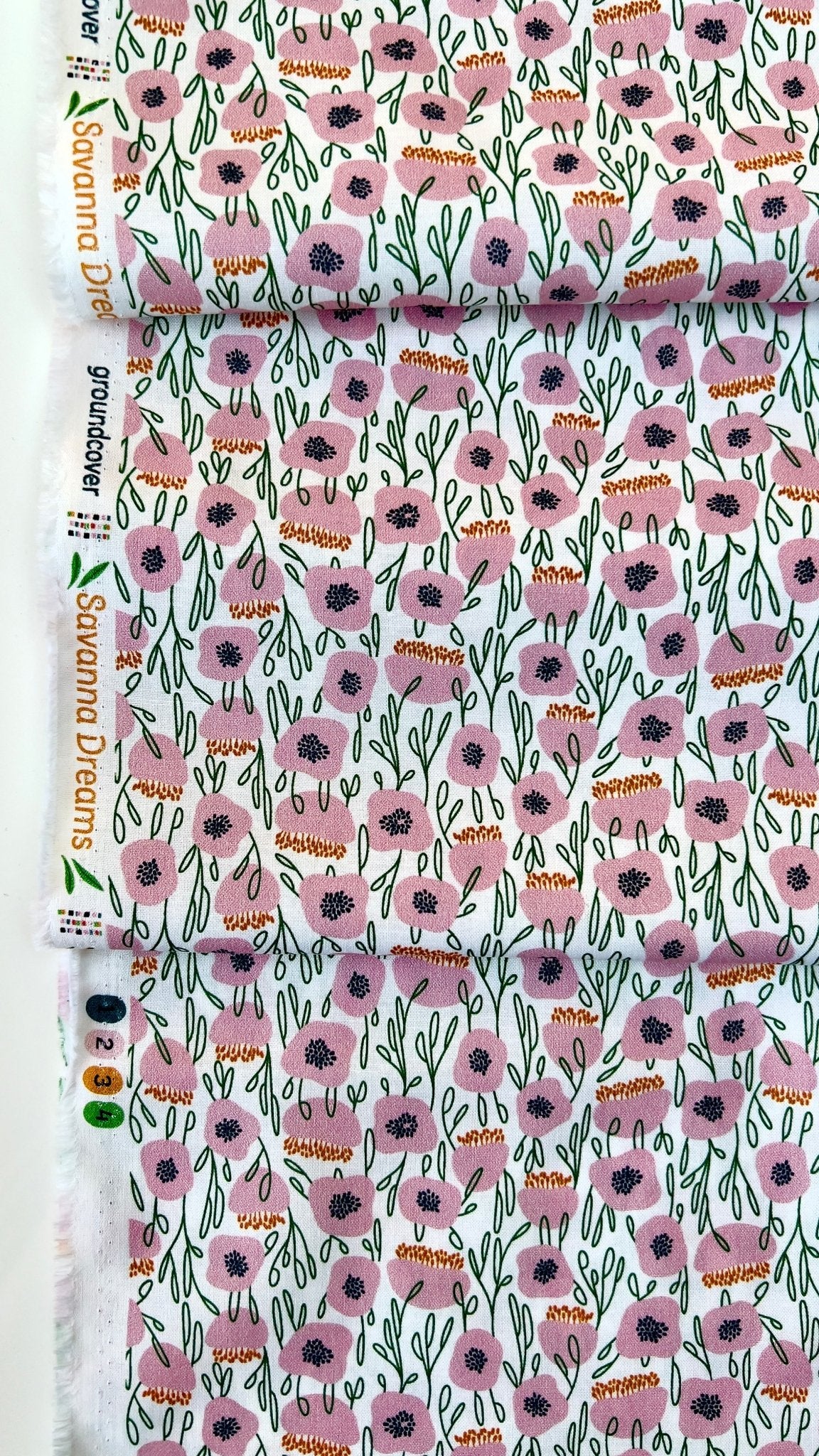 Ground Cover - Savanna Dreams - Kate Lower - Cloud 9 Fabrics - Poplin - Simplifi Fabric