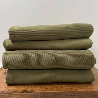 Organic Cotton Thermal / Waffle - Capulet Olive