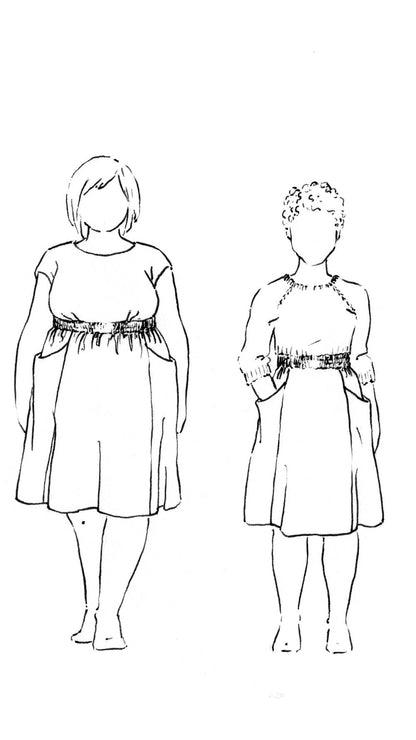 Gypsum Skirt Paper Pattern - Sew Liberated - Simplifi Fabric