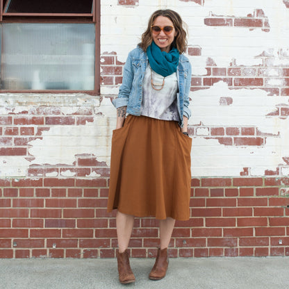 Gypsum Skirt Paper Pattern - Sew Liberated - Simplifi Fabric