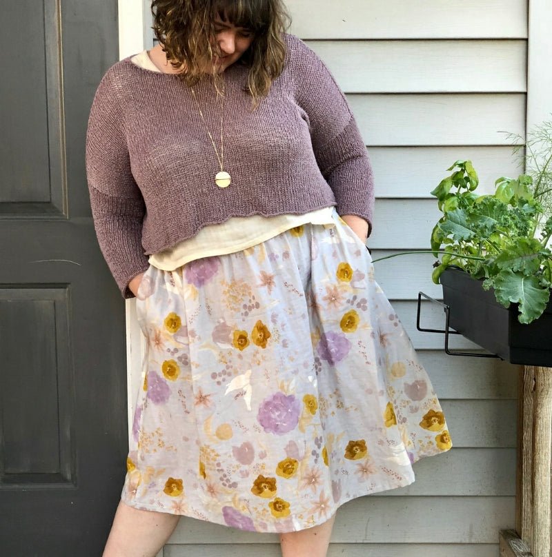 Gypsum Skirt Paper Pattern - Sew Liberated - Simplifi Fabric