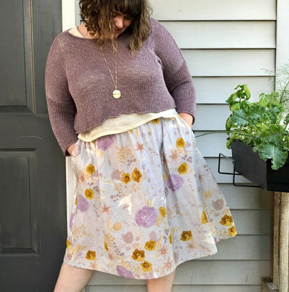 Gypsum Skirt Paper Pattern - Sew Liberated - Simplifi Fabric